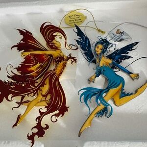 Fairy Ornaments With Certificate Of Authenticity Included